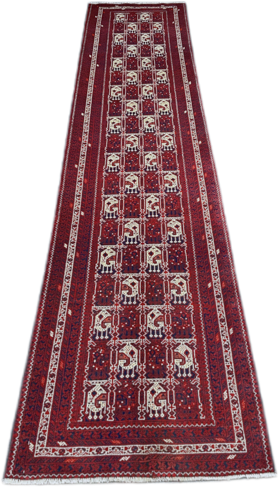 Khal Mohammadi Rug - 389 cm x 83 cm