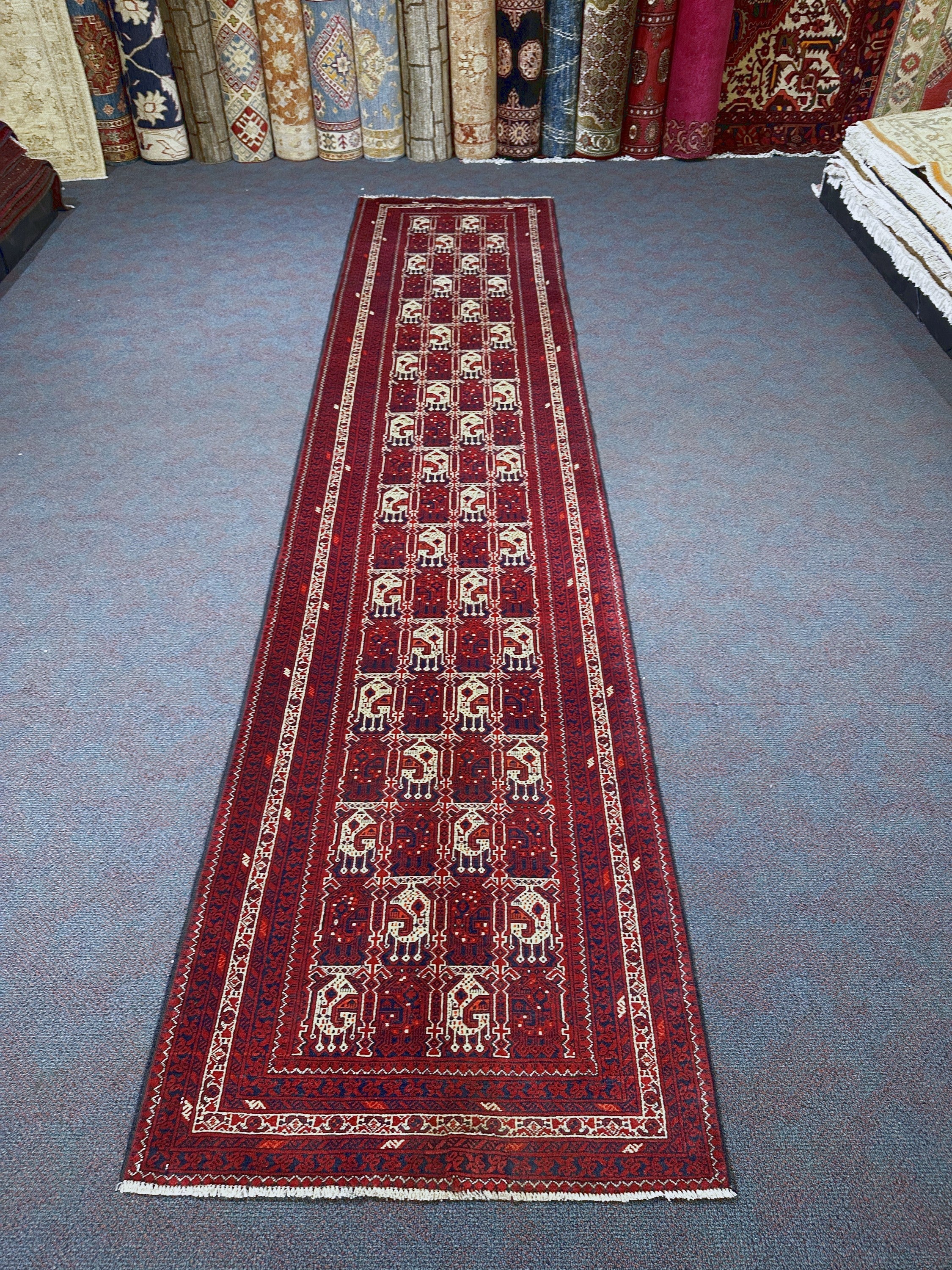 Khal Mohammadi Rug - 389 cm x 83 cm
