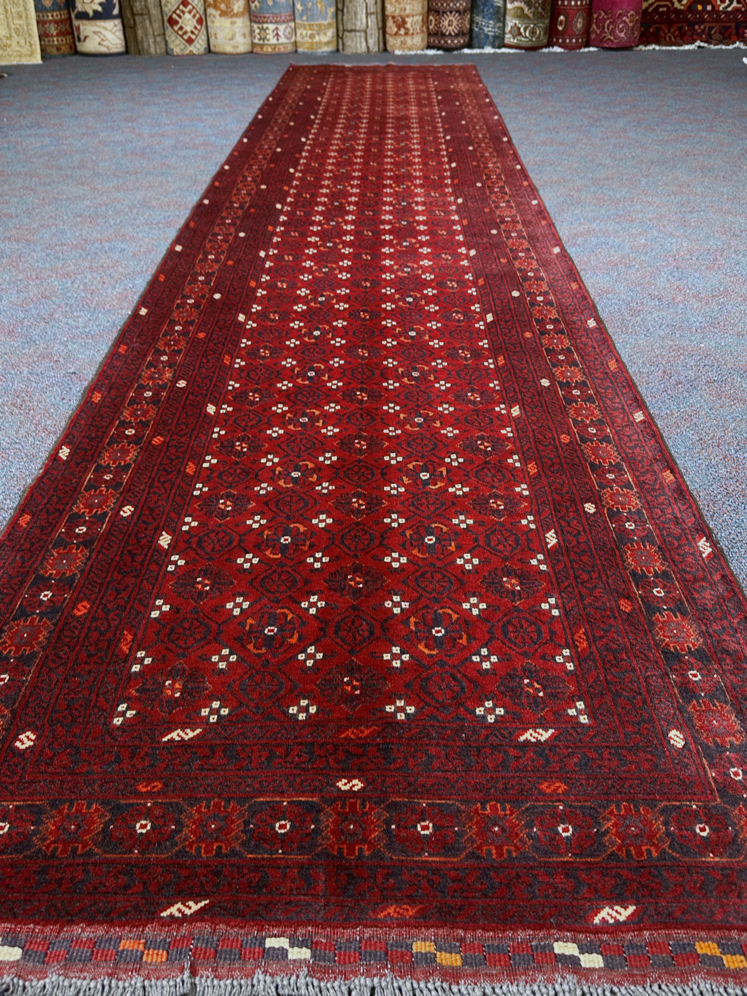 Khal Mohammadi Rug - 391 cm x 82 cm