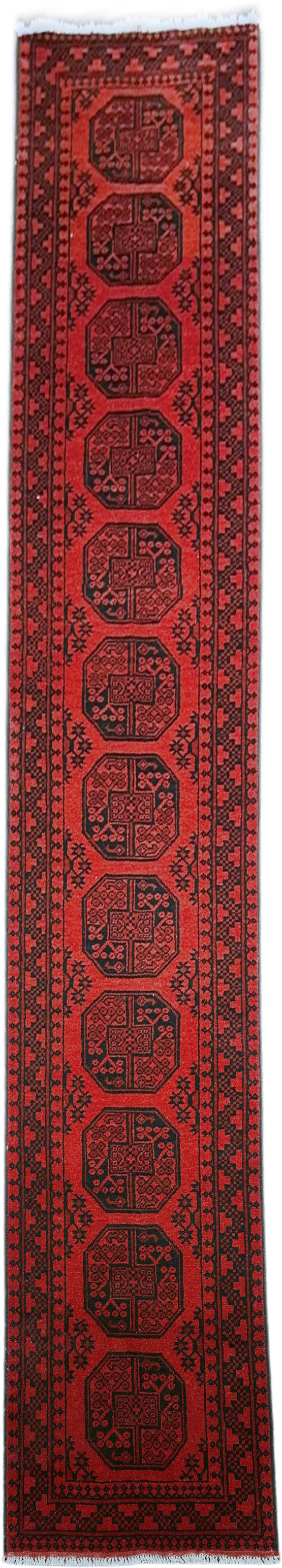 Turkoman Rug - 462 cm x 83 cm