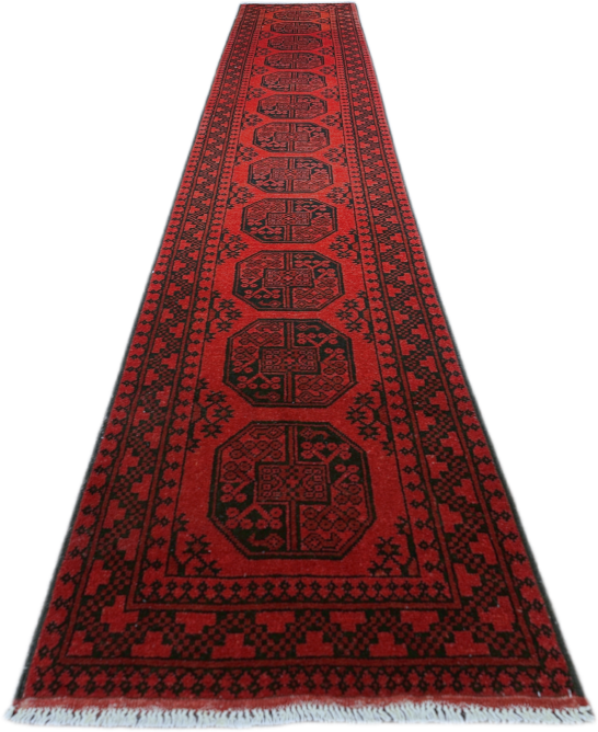 Turkoman Rug - 462 cm x 83 cm