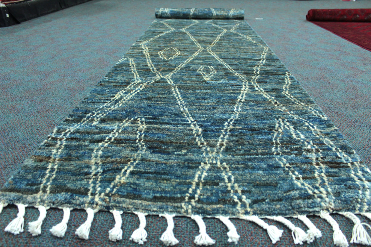 Moroccan Rug  - 348 cm x 81 cm