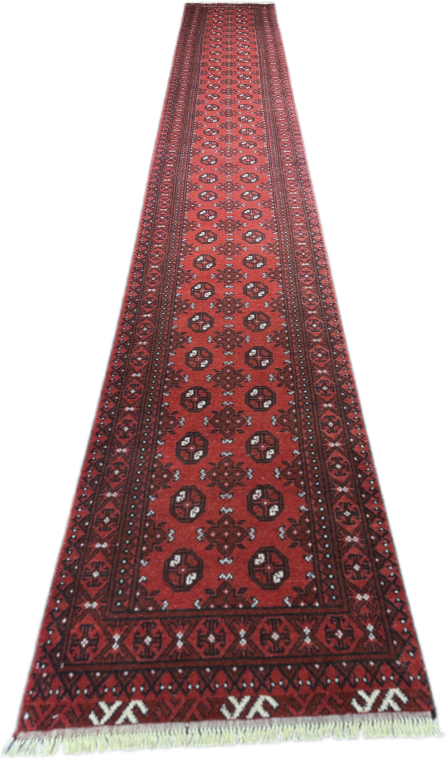 Turkoman Runner - 571 cm x 75 cm