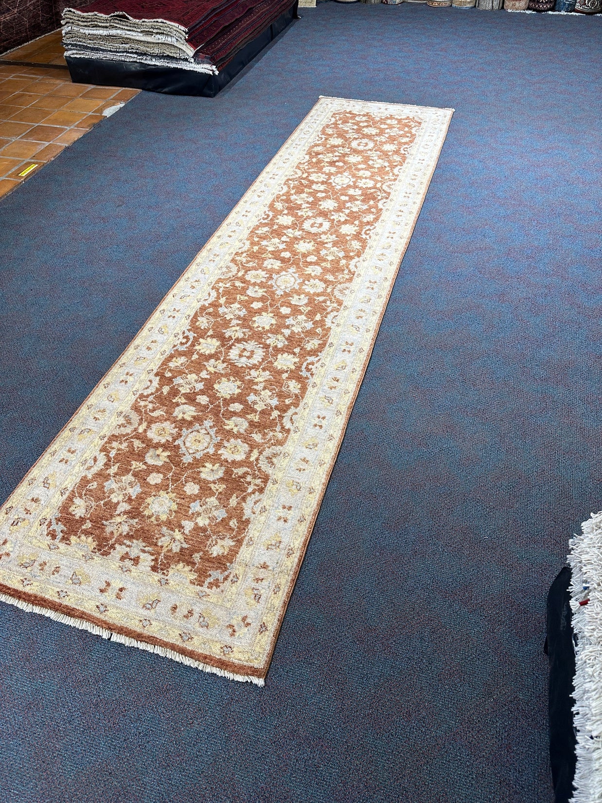 Chobi Rug - 332 cm x 83 cm