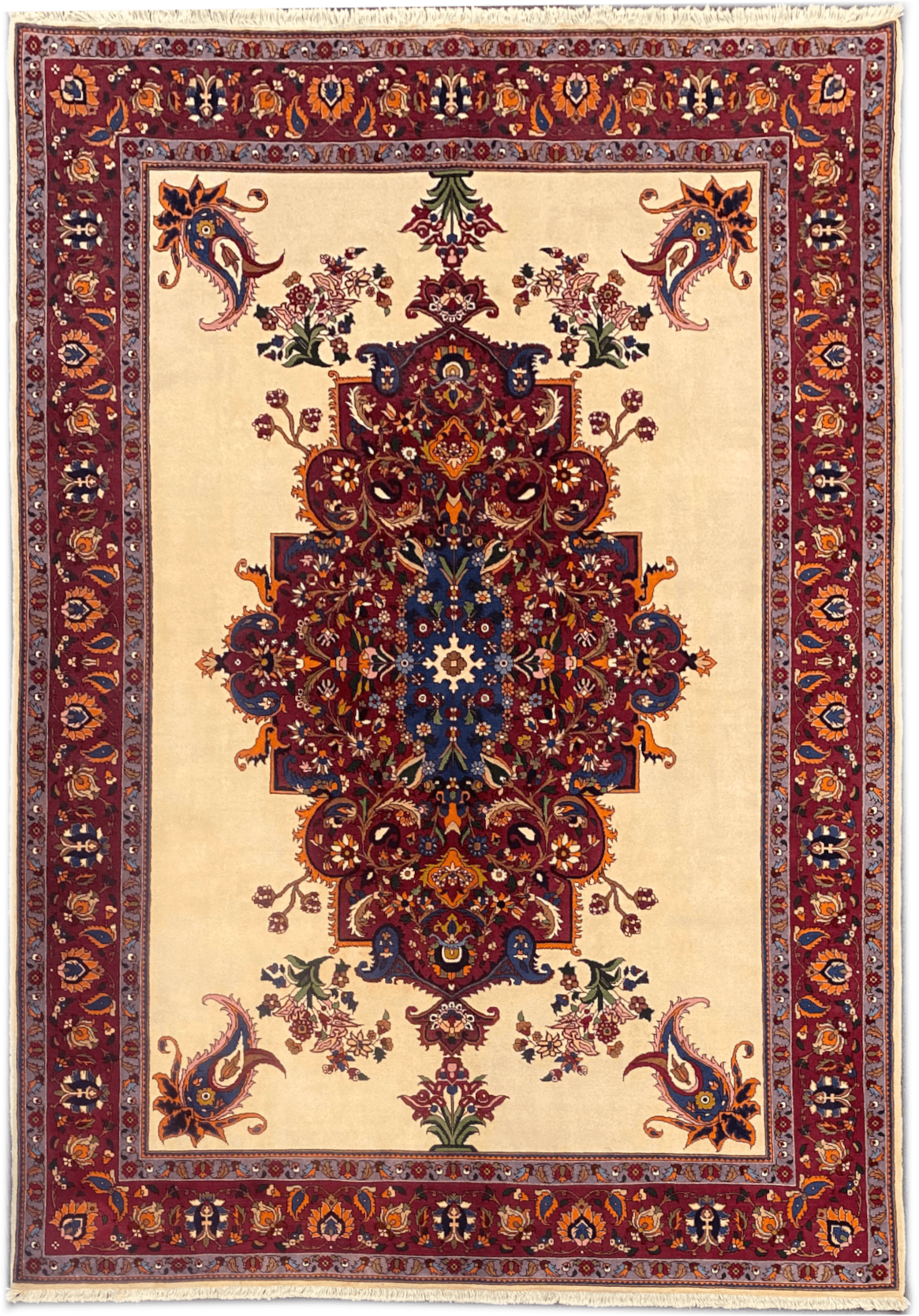 Kerman Shah Rug - 361 cm x 252 cm