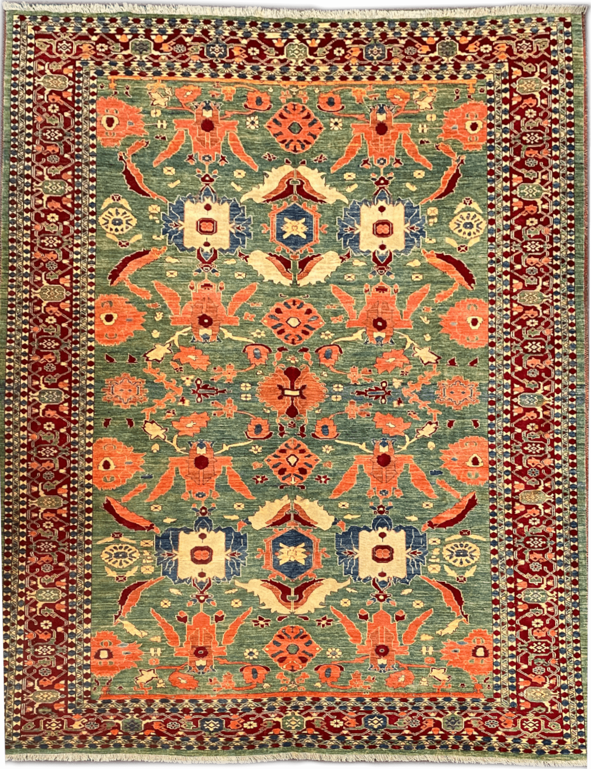 Shirvan Rug - 371 cm x 293 cm