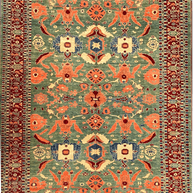 Shirvan Rug - 371 cm x 293 cm