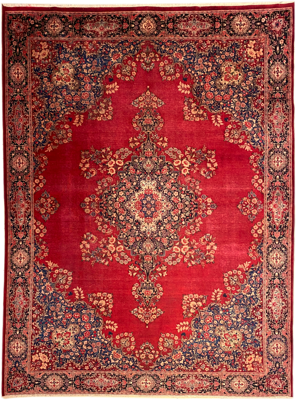 Vintage Kerman Rug - 417 cm x 305 cm