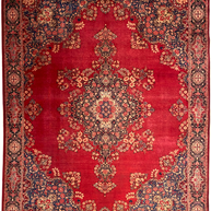 Vintage Kerman Rug - 417 cm x 305 cm