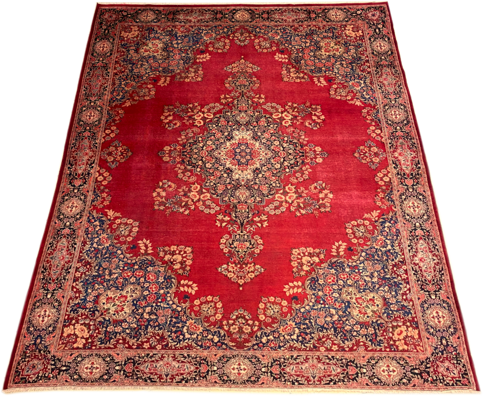 Vintage Kerman Rug - 417 cm x 305 cm