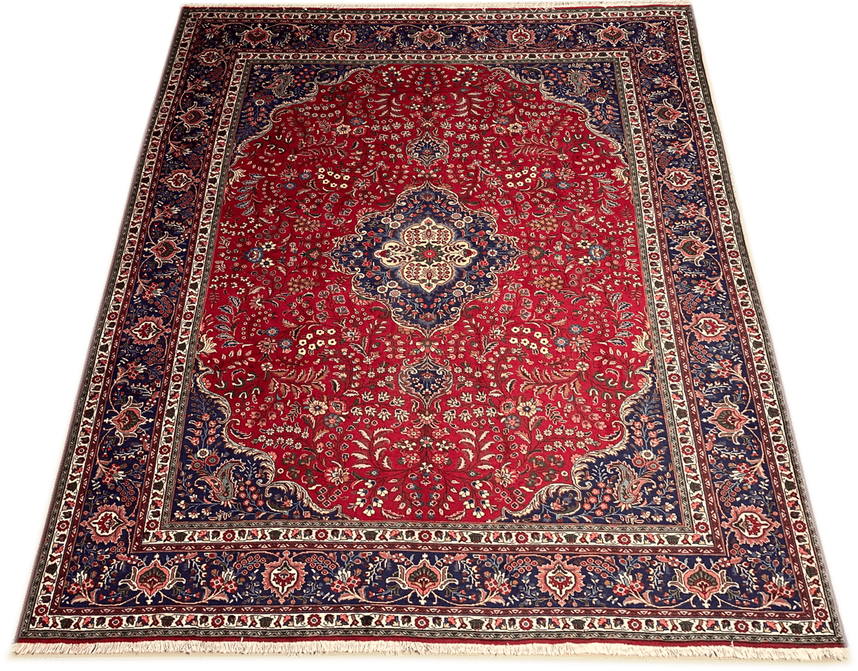 Vintage Tabriz Rug - 390 cm x 302 cm