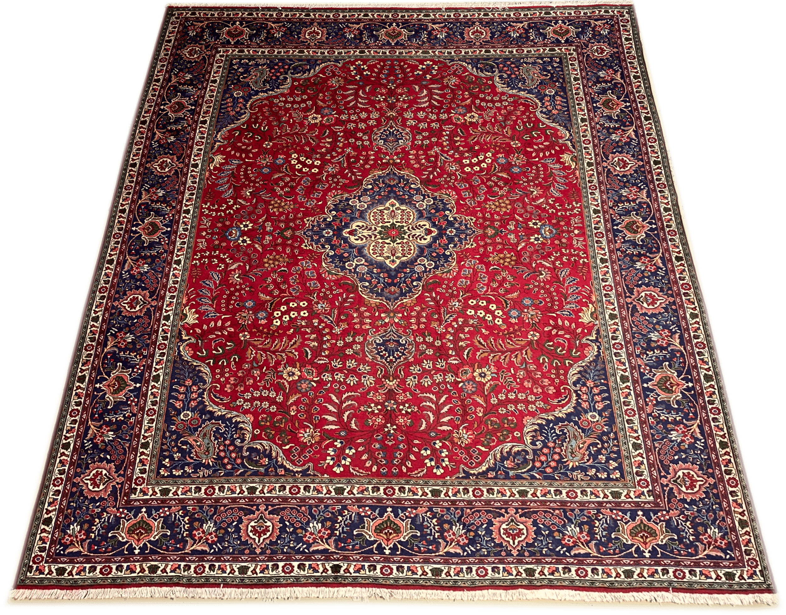 Vintage Tabriz Rug - 390 cm x 302 cm