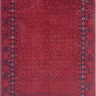 Tribal Khal Mohammedi Afghan Hand Knotted wool rug 235x175cm