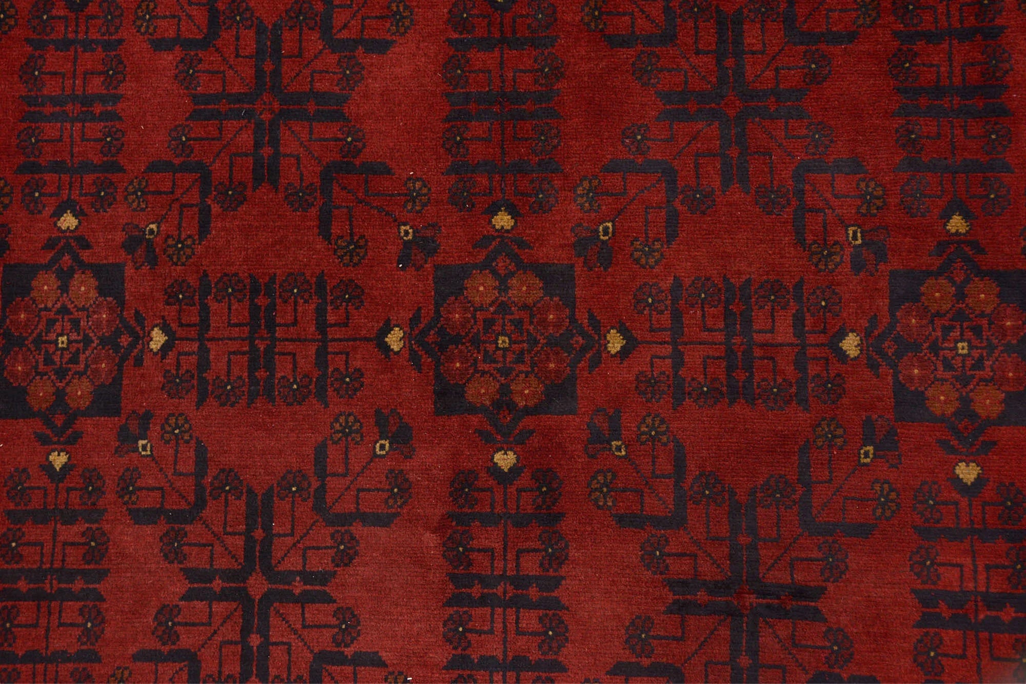 Afghan Khal Mohammadi Pure wool Pile rug Hand Knotted 289cm x 204cm