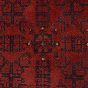 Afghan Khal Mohammadi Pure wool Pile rug Hand Knotted 289cm x 204cm
