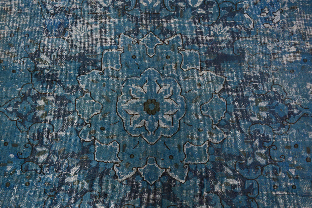 272cm x 204cm Persian Kashan Pure wool Pile Vintage Rug