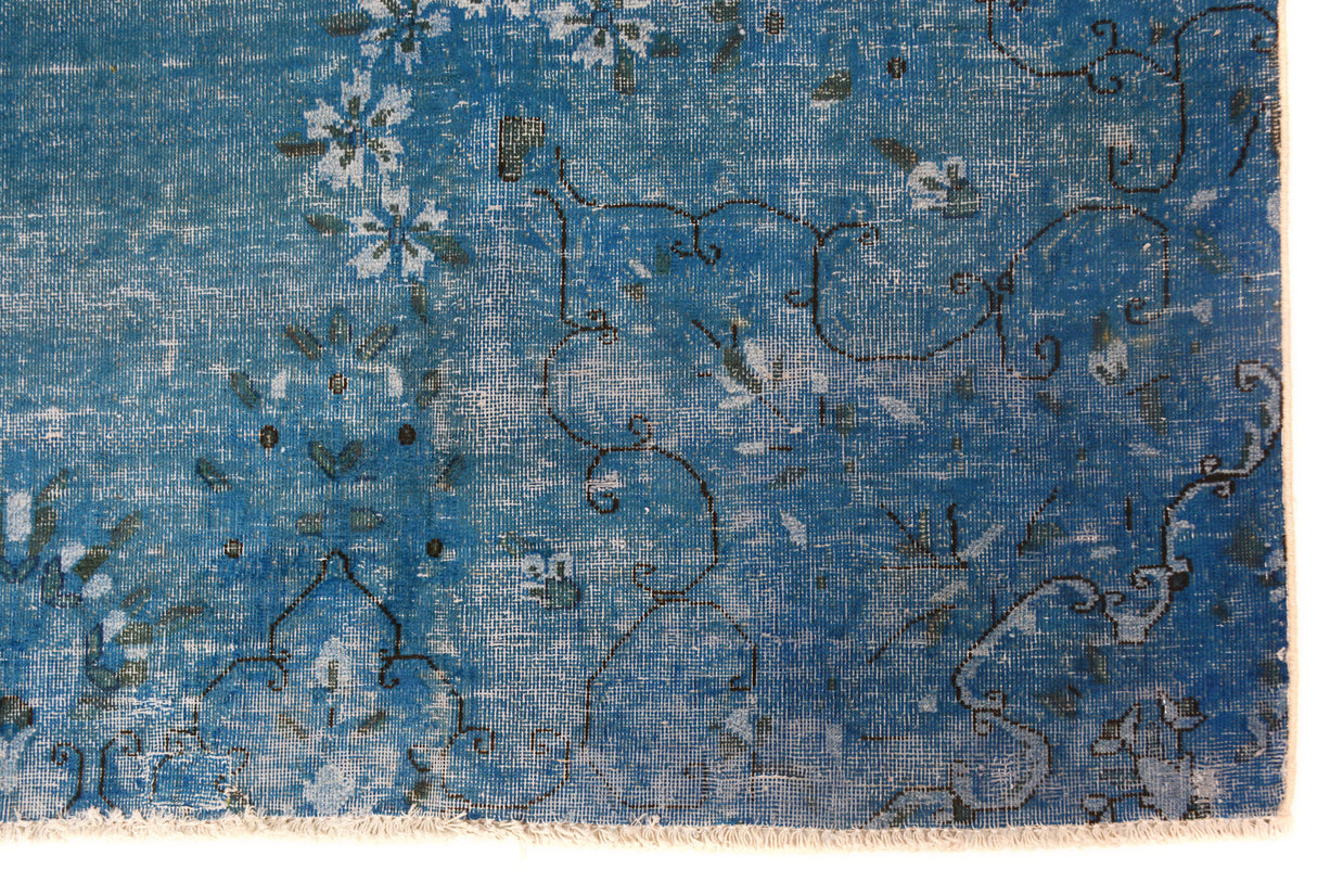 272cm x 204cm Persian Kashan Pure wool Pile Vintage Rug