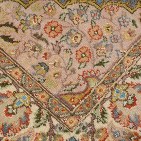 Kashmiri Hand Knotted area rug pure wool pile 222cm x 142cm