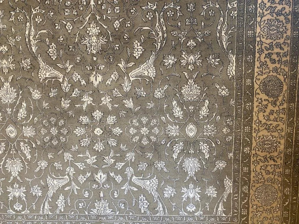 Persian Ziegler rug pure wool pile hand knotted area rug 296cm x 193cm