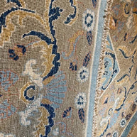 Persian Ziegler area rug hand knotted pure wool pile rug 275cm x 188cm