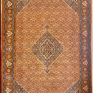 Persian Ardabil Pure wool pile rug hand knotted 300cm x 200cm