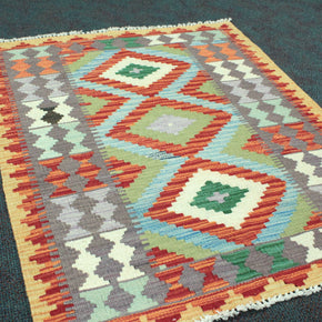 Chobi Kilim Rug  - 110 cm x 87 cm