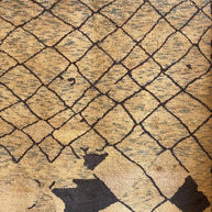 Indian Moroccan Design pure wool pile rug hand knotted 295cm x 205cm