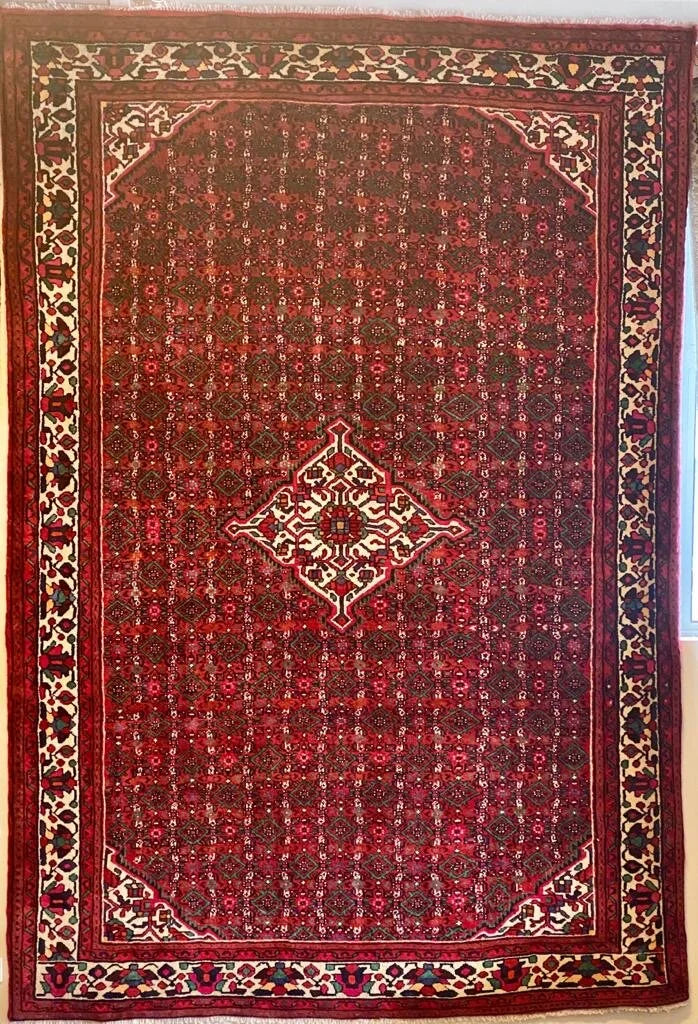 Persian Hussainabad Pure wool pile hand knotted area rug 300cm x 205cm