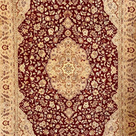 Persian Kashmar rug Hand Knotted pure wool pile area rug 281cm x 187cm