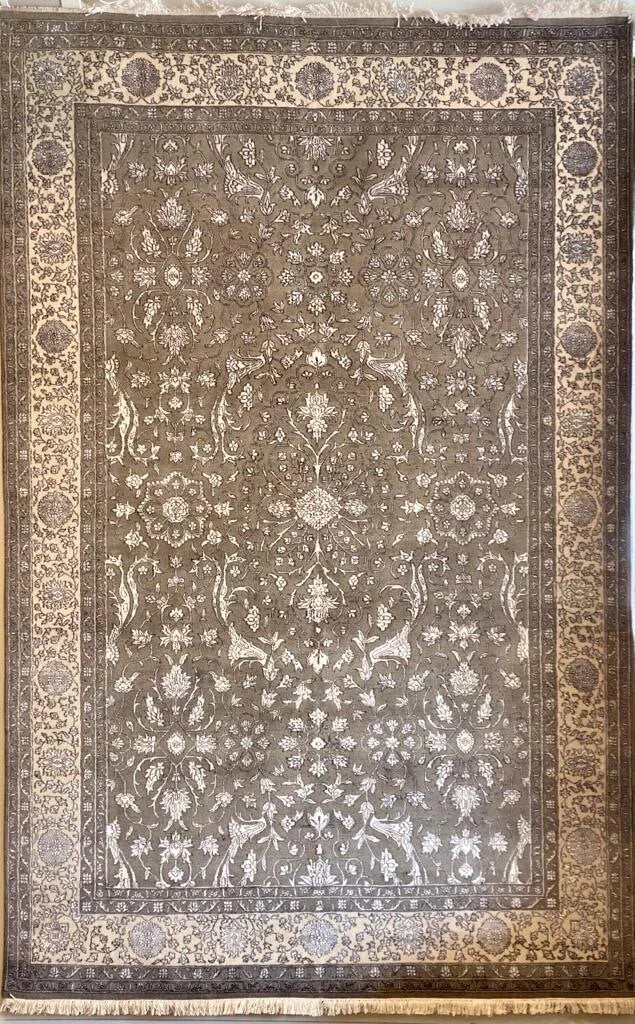 Persian Ziegler rug pure wool pile hand knotted area rug 296cm x 193cm