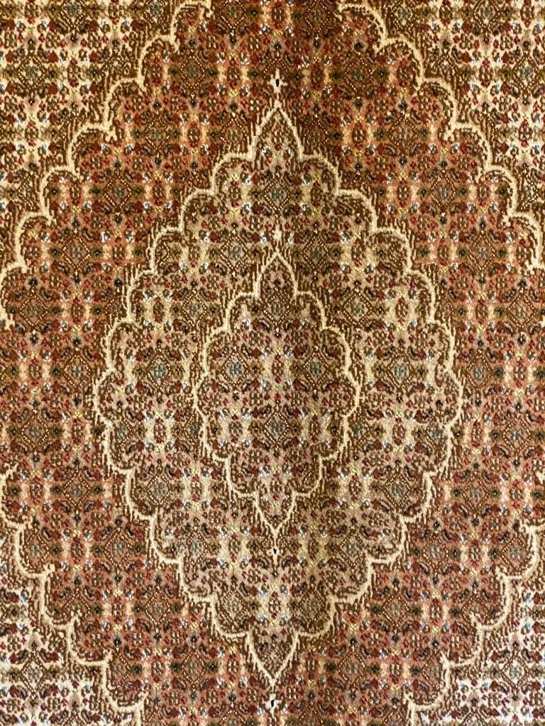 Persian Tabriz Silk and wool rug hand knotted 295cm x 200cm