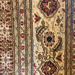 Persian Tabriz Silk and wool rug hand knotted 295cm x 200cm