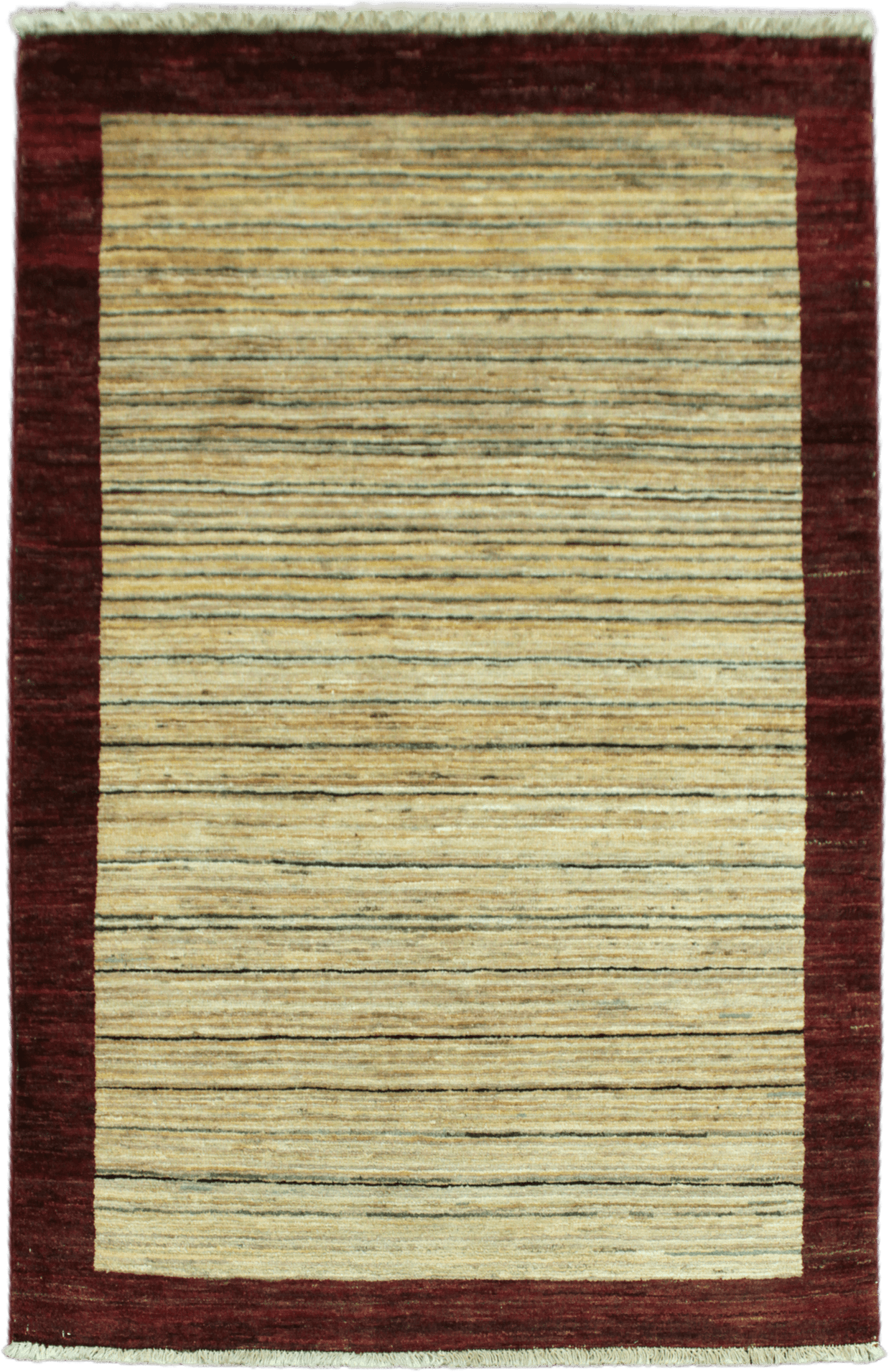 Striped Gabbeh Rug - 145 cm x 94 cm