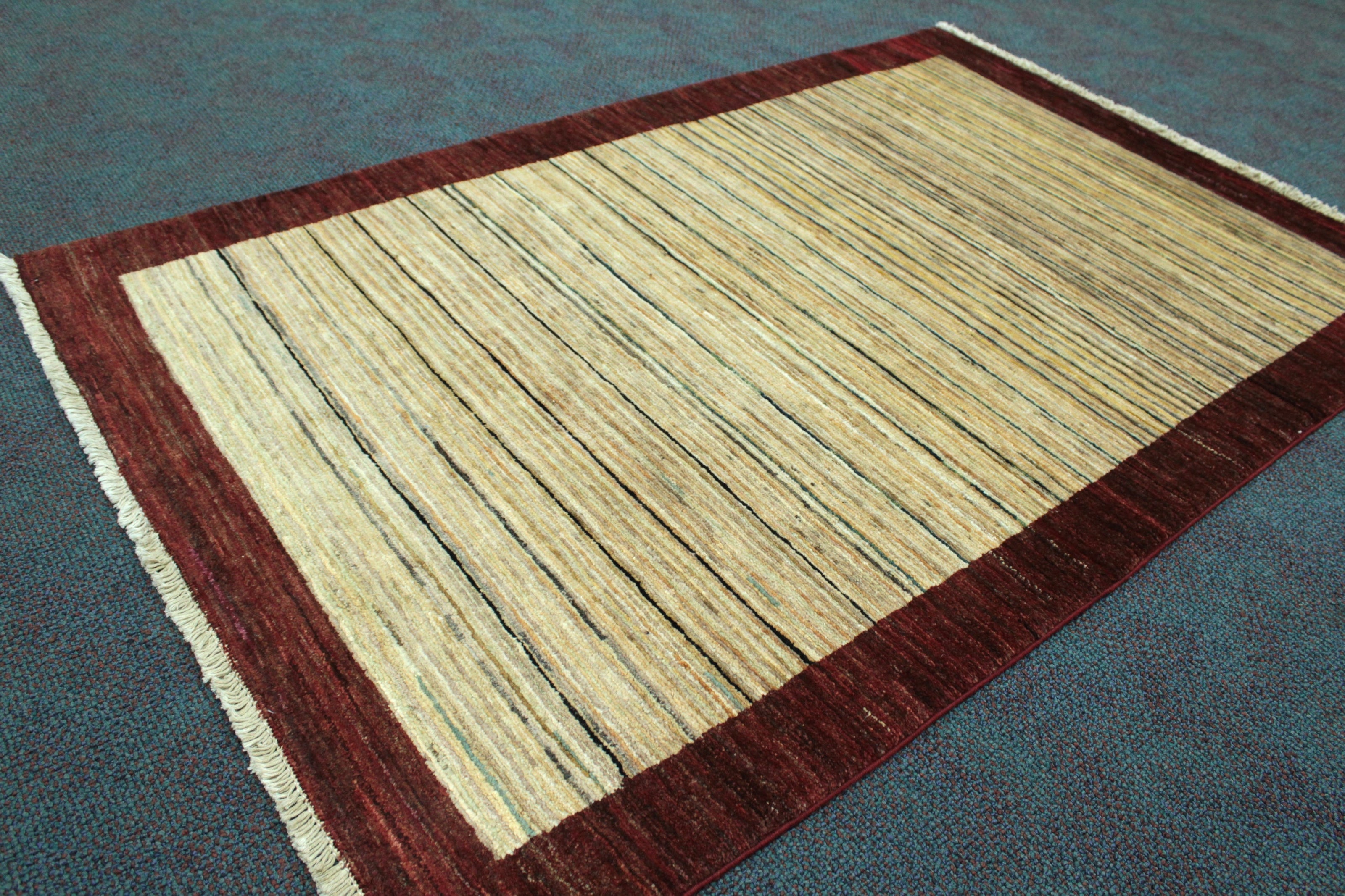 Striped Gabbeh Rug - 145 cm x 94 cm