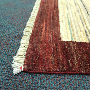 Striped Gabbeh Rug - 145 cm x 94 cm