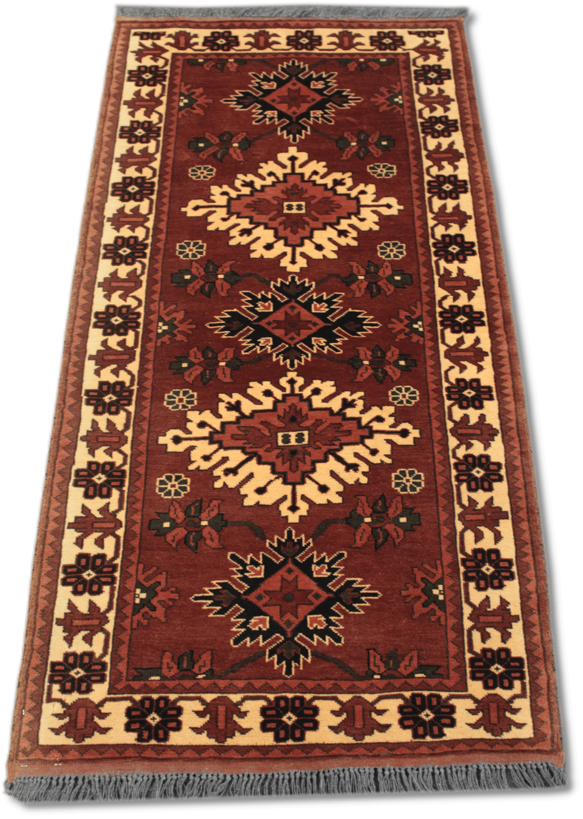 Karghai Rug - 187 cm x 84 cm