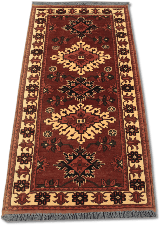 Karghai Rug - 187 cm x 84 cm