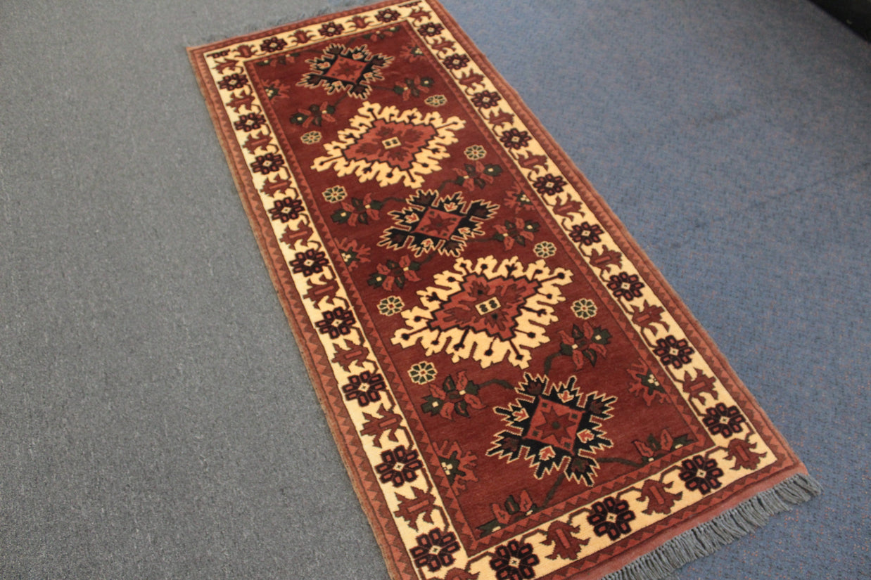 Karghai Rug - 187 cm x 84 cm