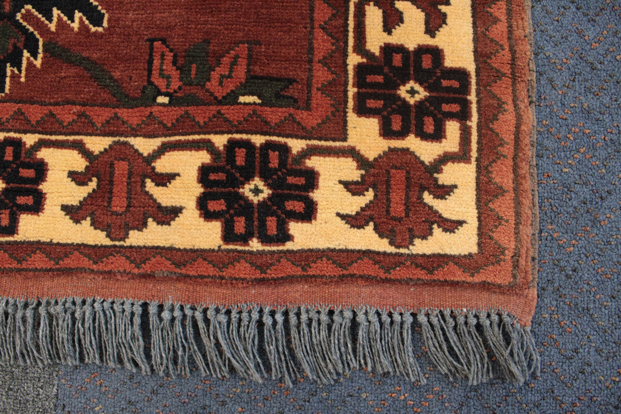 Karghai Rug - 187 cm x 84 cm