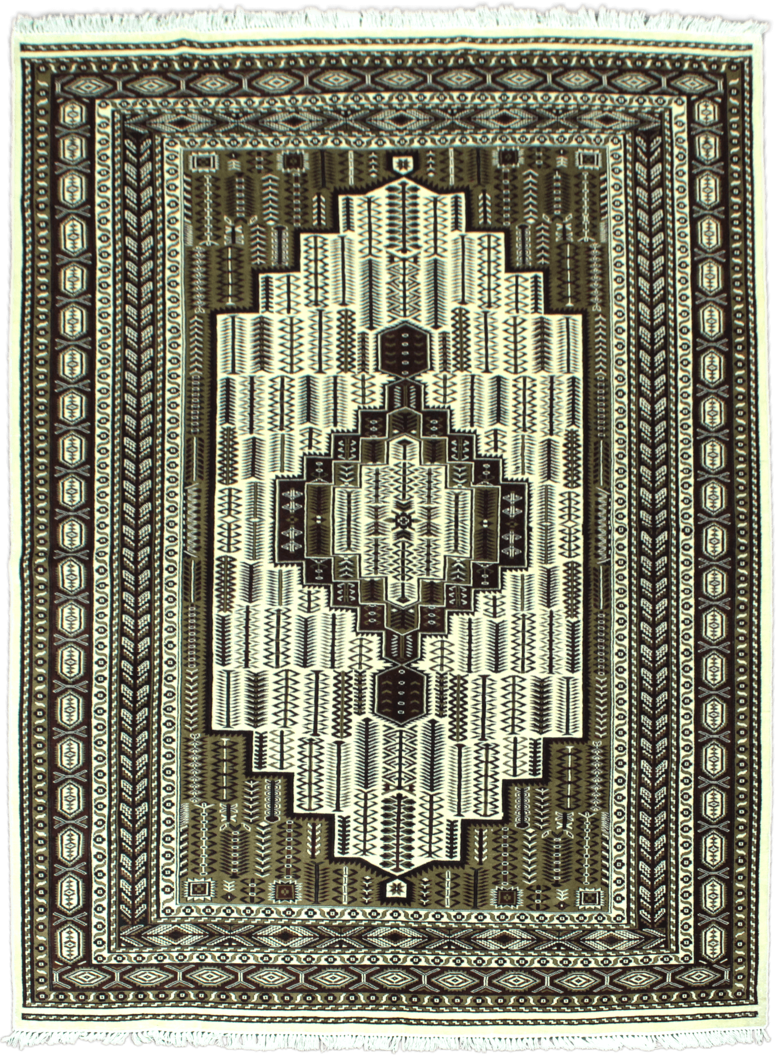 Kashmiri Rug  - 281 cm x 207 cm