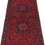 Khal Mohammadi Rug - 100 cm x 52 cm