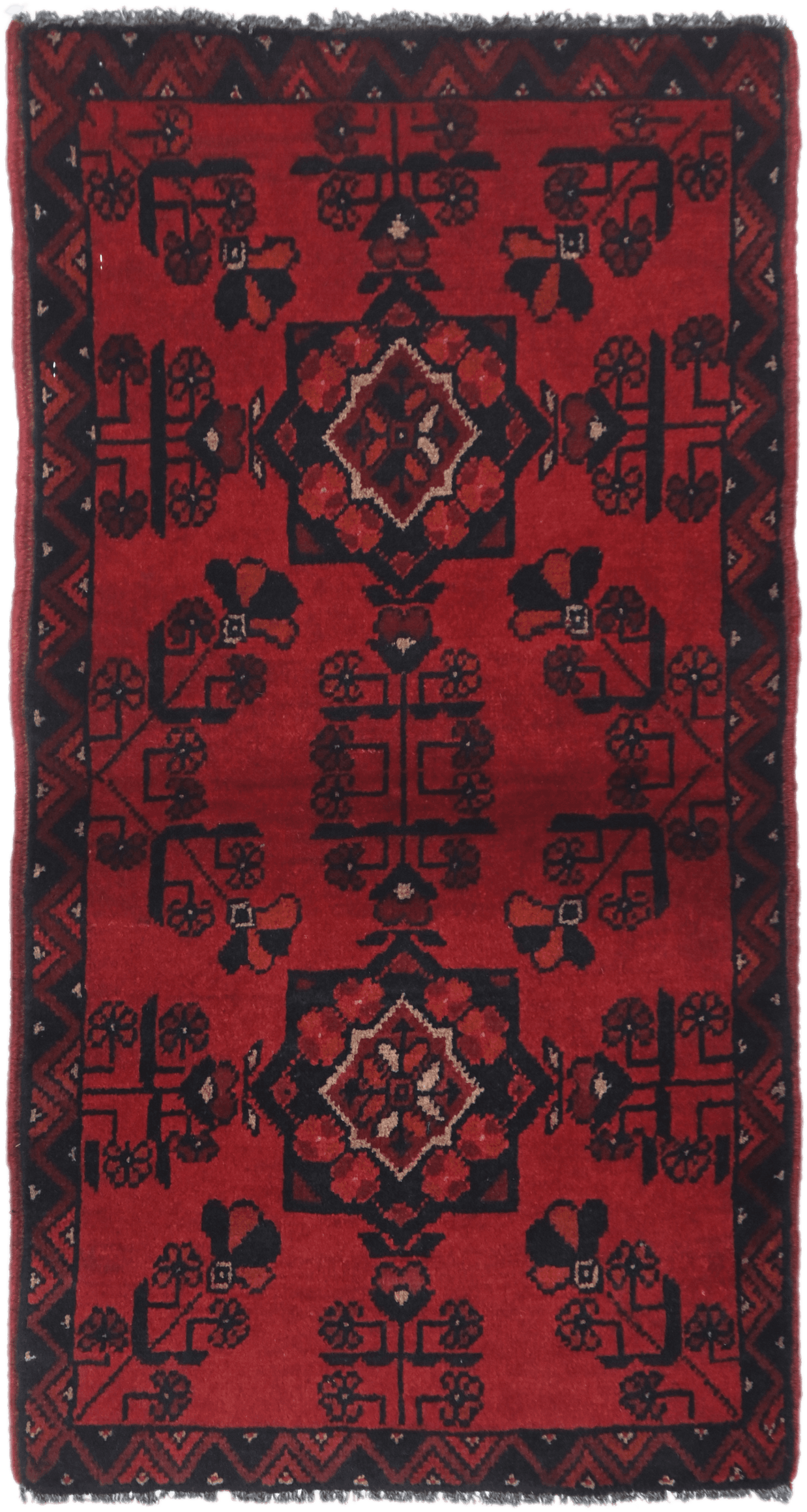 Khal Mohammadi Rug - 96 cm x 51 cm