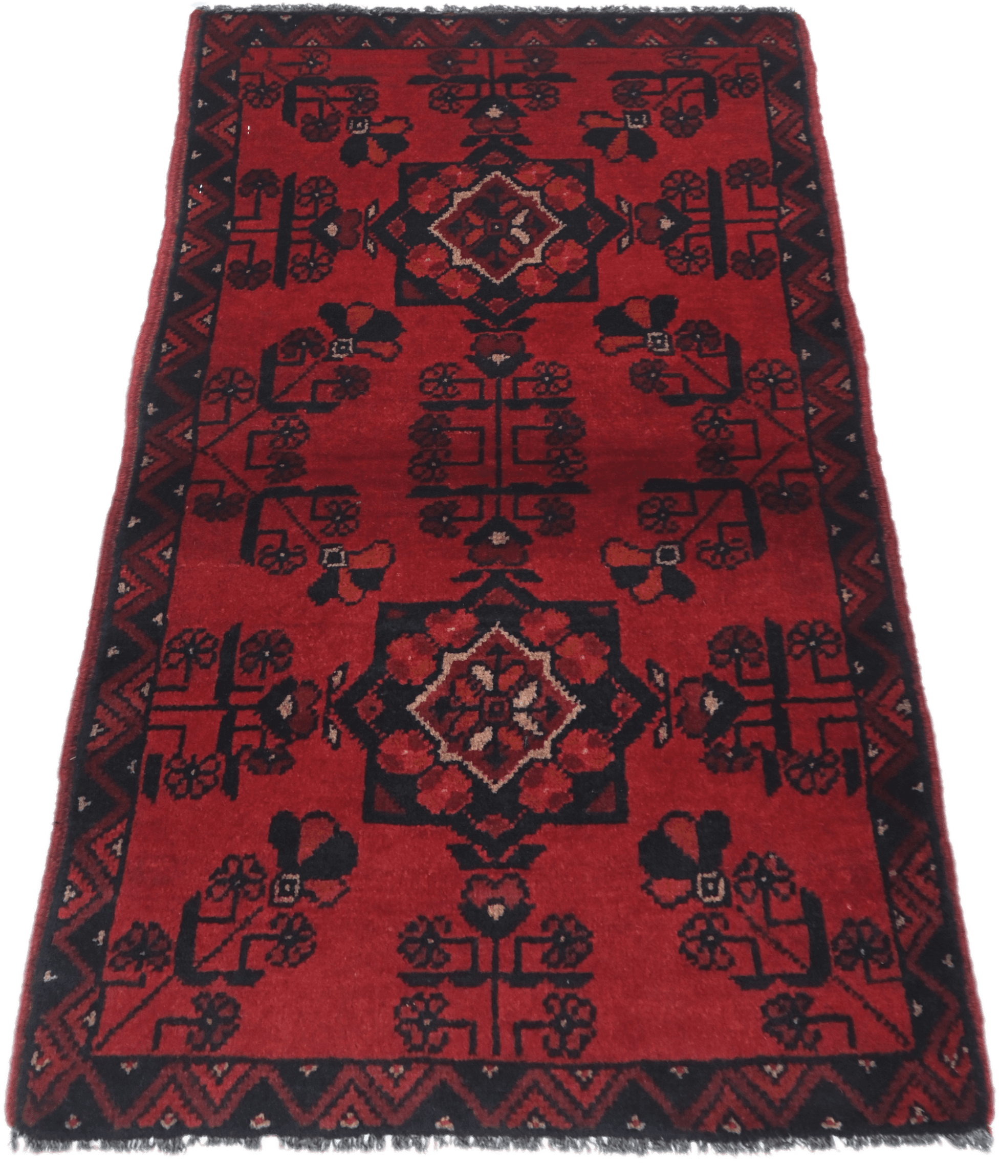 Khal Mohammadi Rug - 96 cm x 51 cm