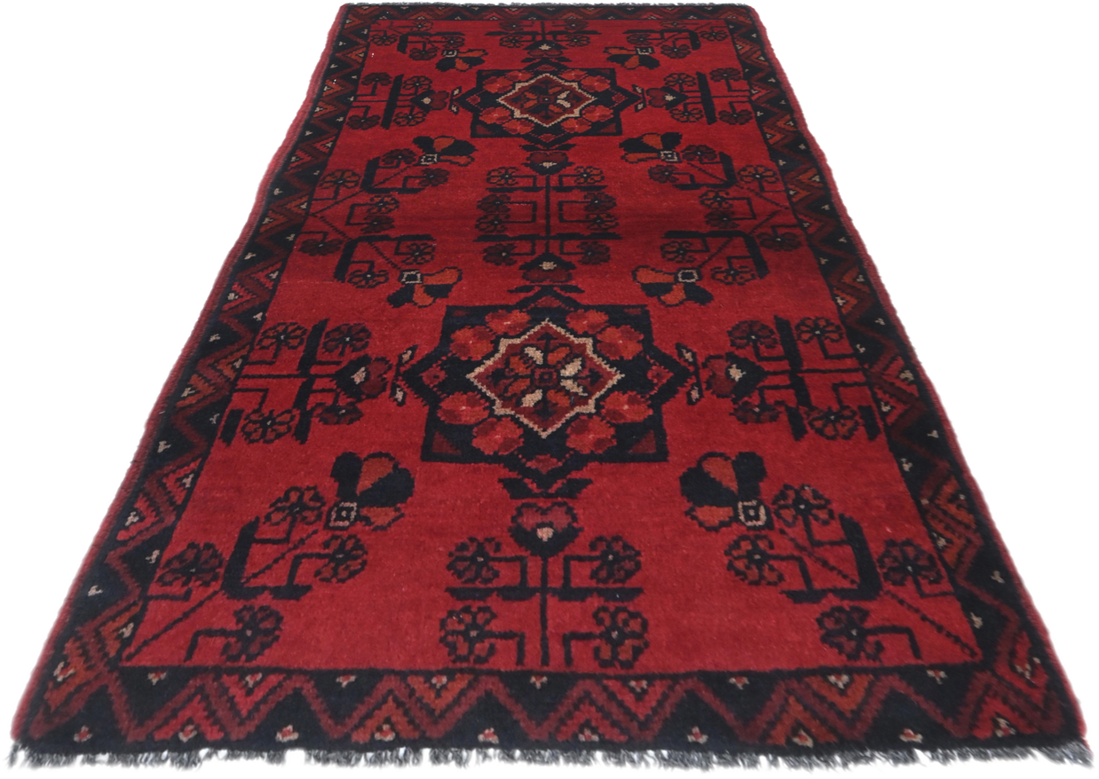 Khal Mohammadi Rug - 96 cm x 51 cm