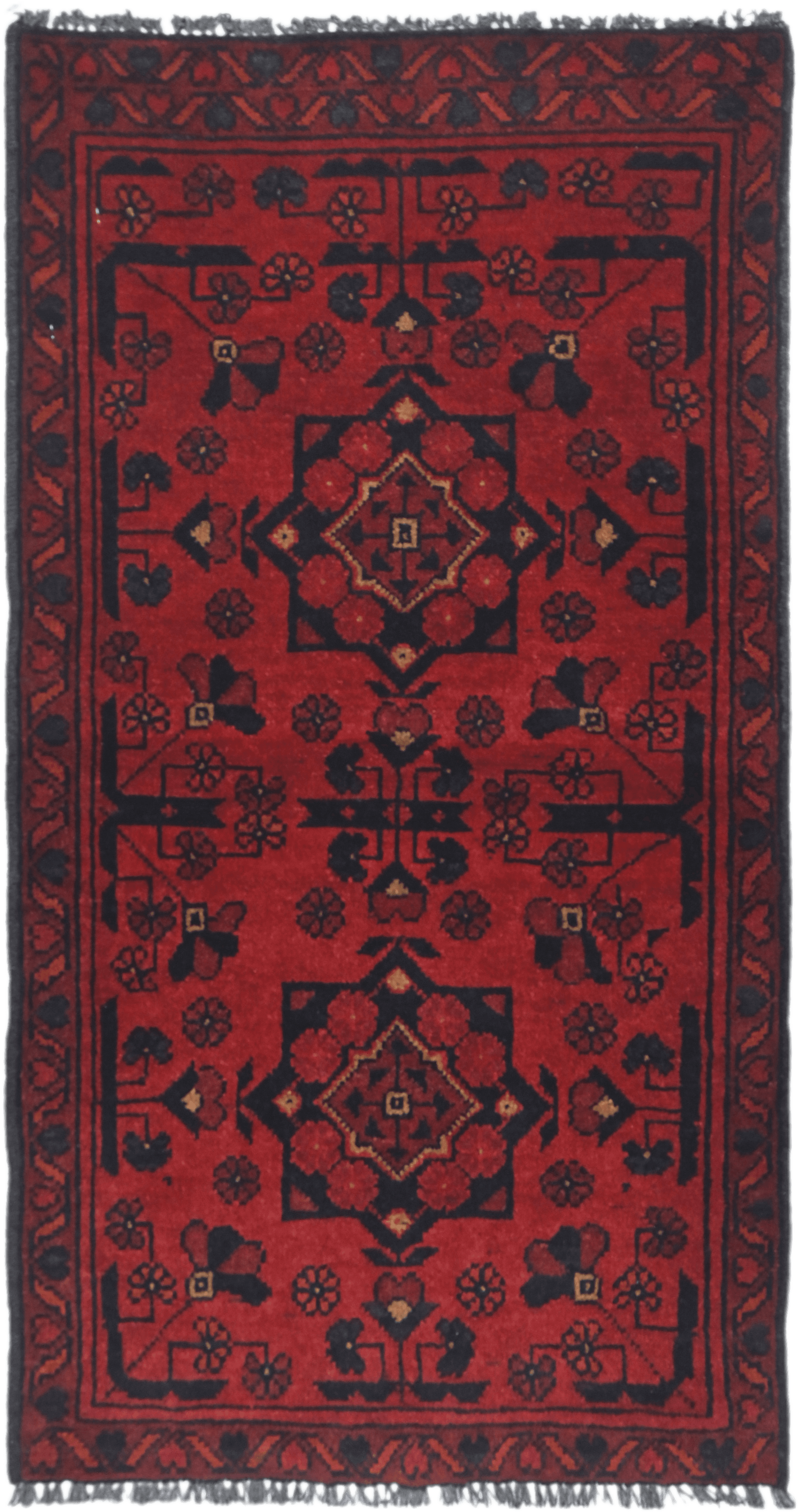 Khal Mohammadi Rug - 95 cm x 52 cm