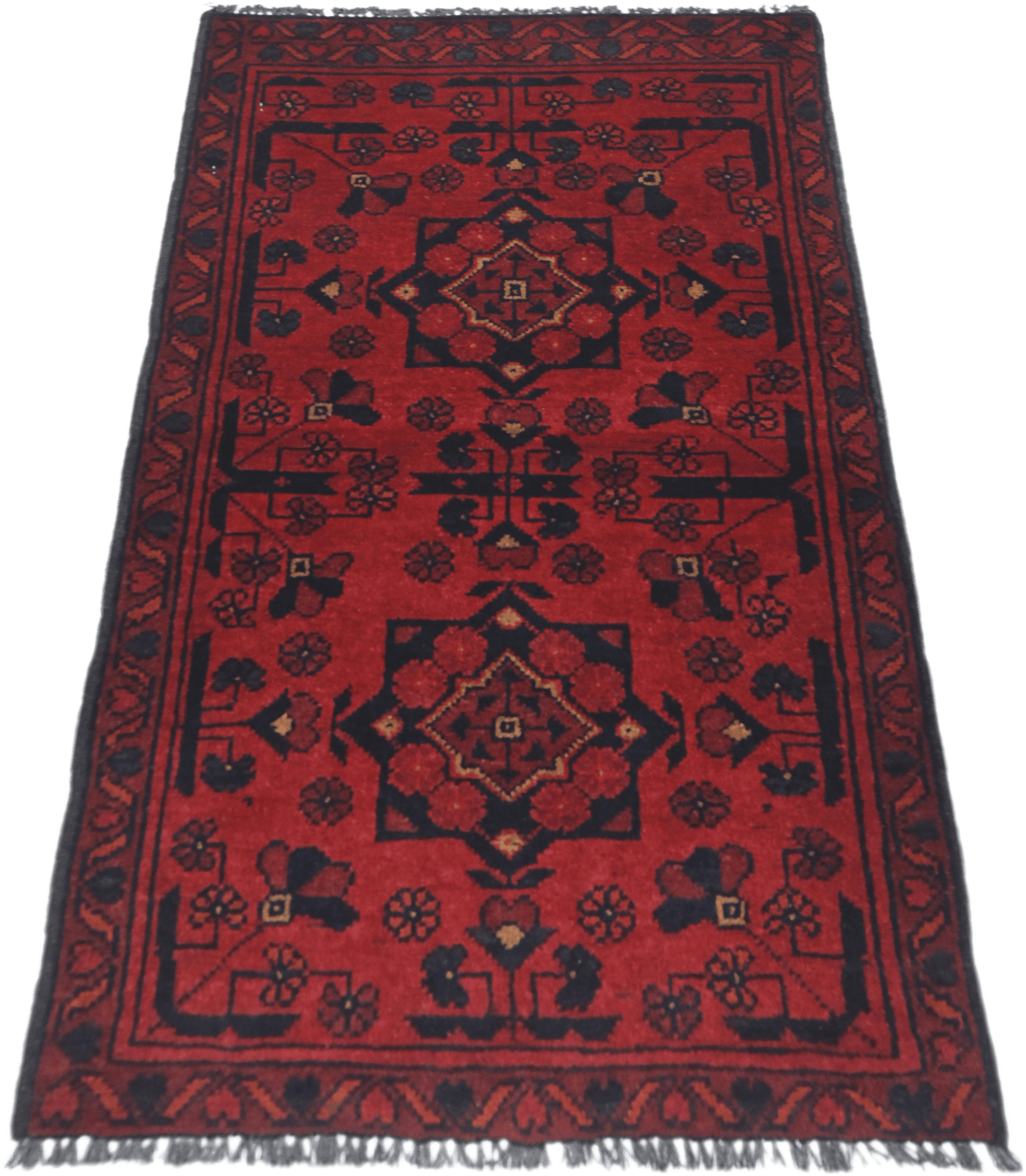 Khal Mohammadi Rug - 95 cm x 52 cm