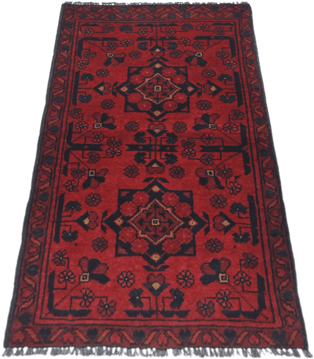 Khal Mohammadi Rug - 95 cm x 52 cm