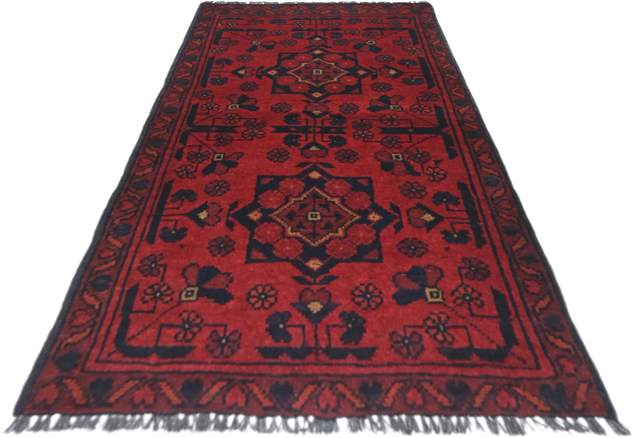 Khal Mohammadi Rug - 95 cm x 52 cm