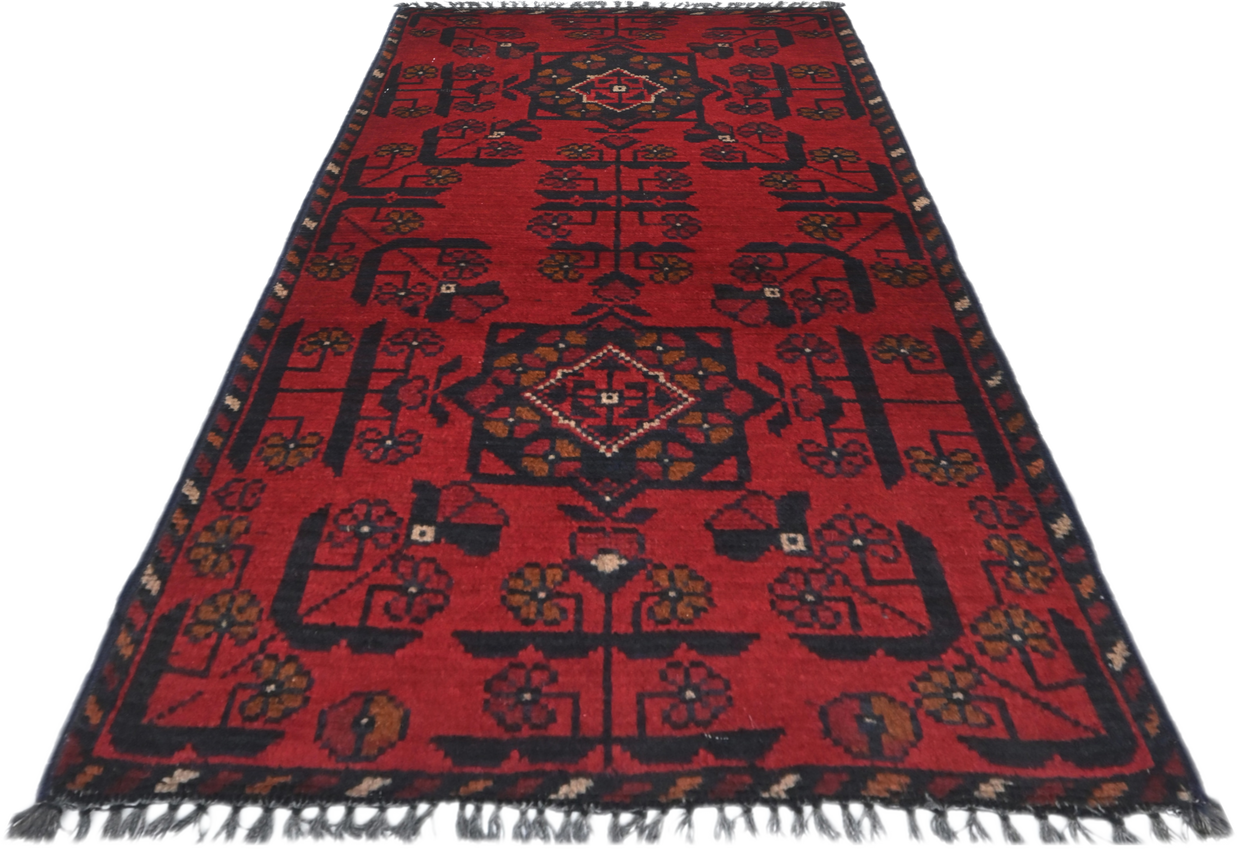 Khal Mohammadi Rug - 100 cm x 51 cm
