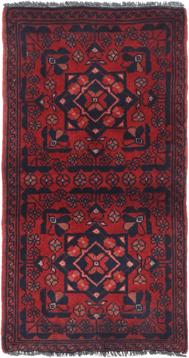 Khal Mohammadi Rug - 95 cm x 50 cm